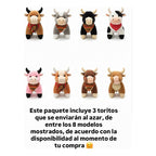 Set De Toritos De Peluche. 3 Modelos Rancheritos Super Suave Suela