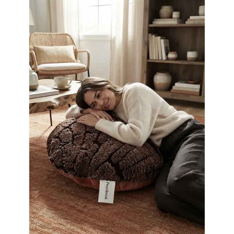 Almohada Providencia Jumbo Concha Chocolate Cafe Chocolate