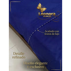 Juego De Sábanas Matrimonial Algodón Percal 144 Hilos-fresca Azul Lisa Marino Suave Y Transpirable De Calidad Premium