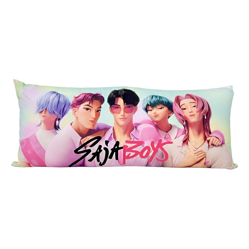 Almohada Providencia Super Jumbo K-pop Demon Hunters Verde Claro