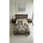 Cobija Matrimonial De Tilma Polar / Regenerado Económica Tigre 1.5 G Beige
