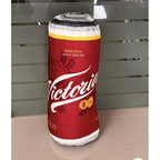 Almohada Providencia Lata Cerveza Victoria Esponjosa Suave Bordó