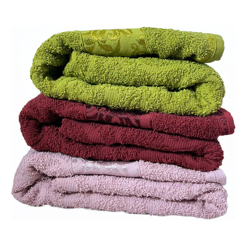 Tallas De Medio Baño 100% Algodón Super Absorbente Monarca Verde Colección 2