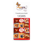 Cunero Leonora Tipo Borrega Calientito -bebé Tamaño Classic Cuadritos De Animales Rojo