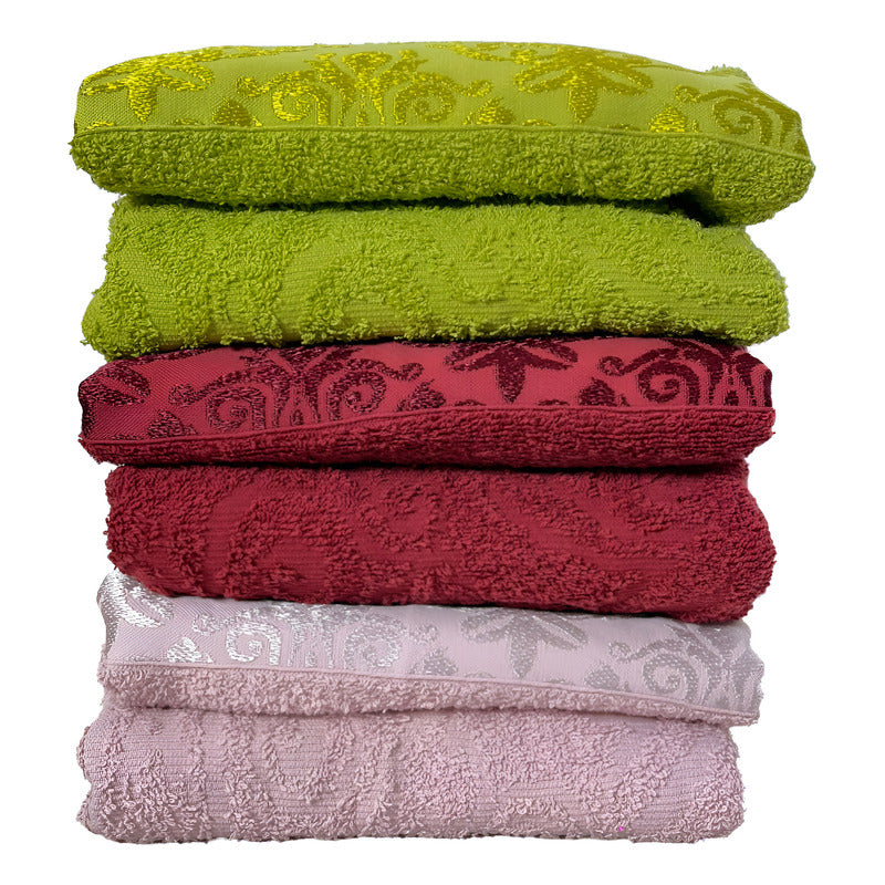 Tallas De Medio Baño 100% Algodón Super Absorbente Monarca Verde Colección 2