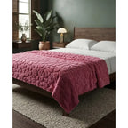 Cobertor Providencia Jacquard Ovejita Super Calientita Romántico Fucsia 880 G Fucsia