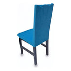 Cubre Sillas Stretch Premium Elástica Para Silla Ajustable Blanco Petróleo