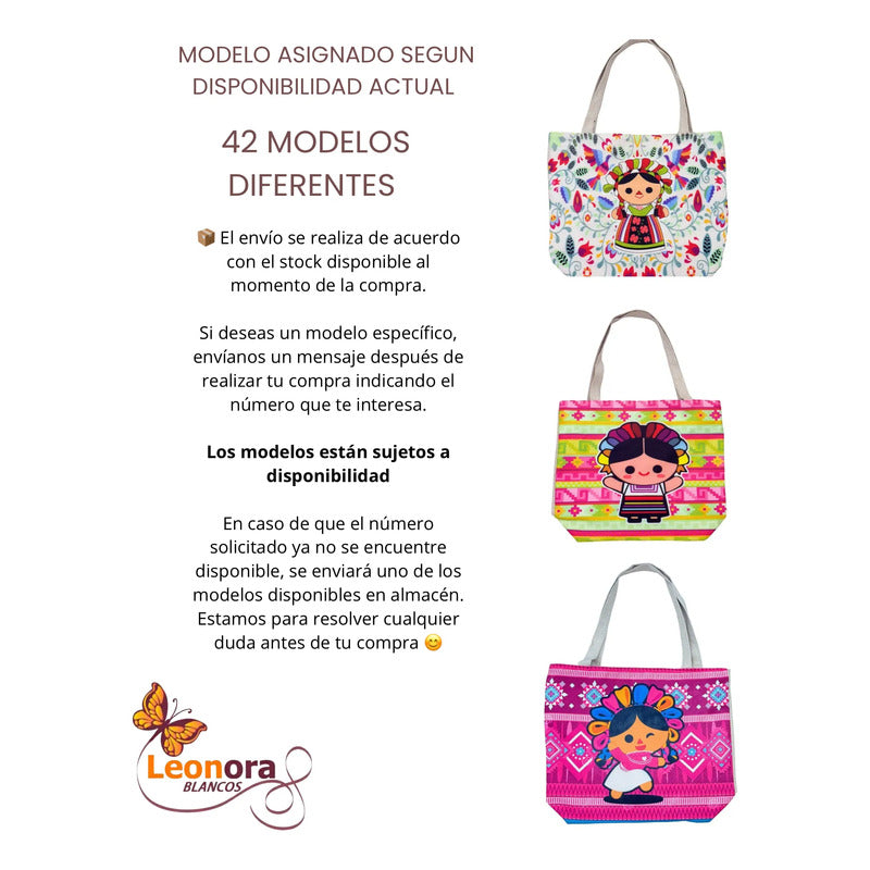 Bolso Artesanal Bordada Tipo Tote Bag Para Mujer Estilo Beige Artesanal