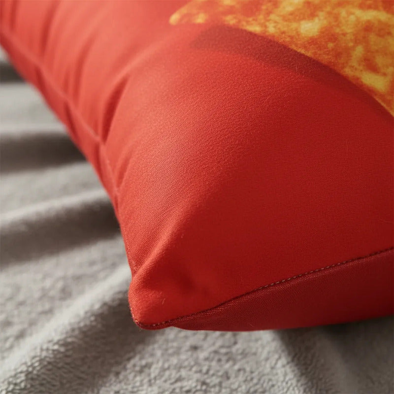 Almohada Providencia Doritos Grande Super Suave Y Esponjoso Terracota
