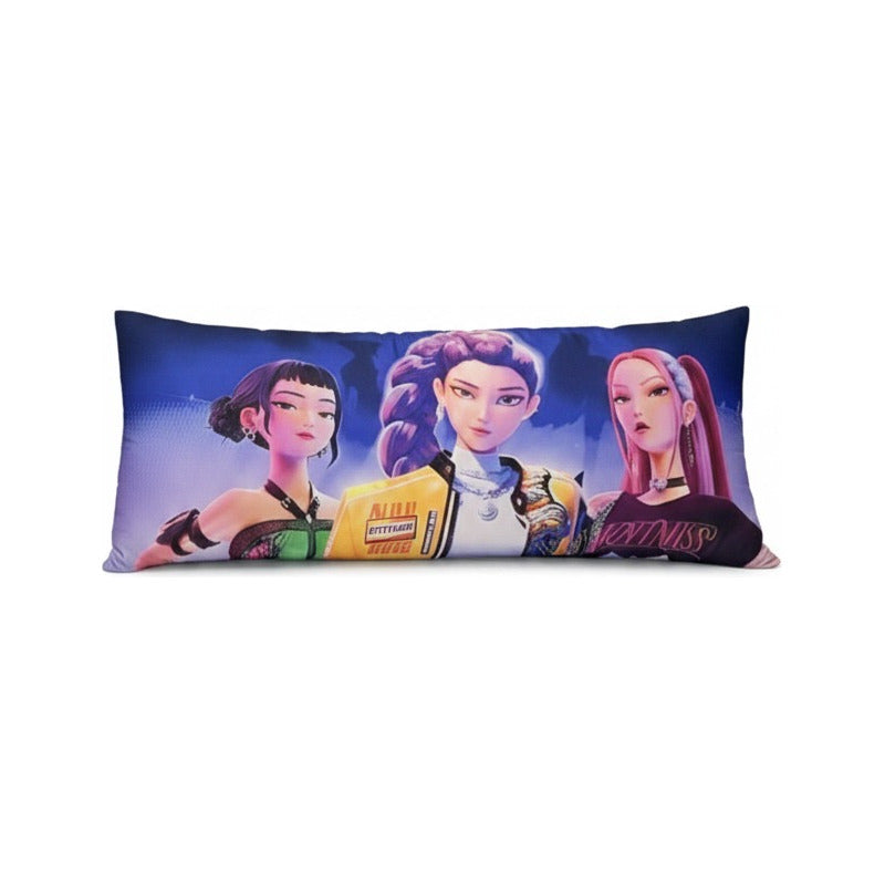 Almohada Providencia Super Jumbo K-pop Demon Hunters Lila