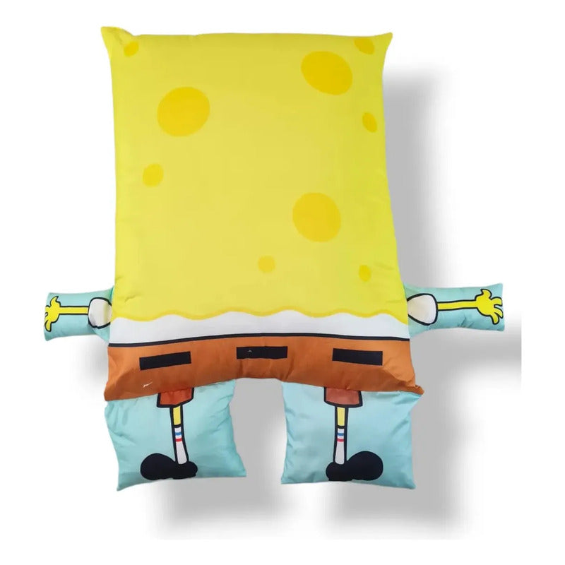 Almohada Decorativa Con Manos Disney Providencia Color Bob Esponja