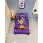 Frazada Matrimonial Providencia Frituras De Takis Suave Takis 700 G Violeta Oscuro