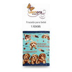Cunero Baby Clasic Leonora De Bebé Térmico Y Super Suavecito Perritos Tiernos Agua
