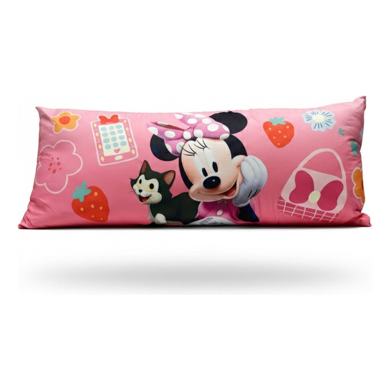 Almohada Providencia Super Jumbo Minnie Love Rosa Claro