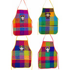 Delantal De Cocina Mexicano Estampado Tradicional Multicolor Pack De 3 Mandiles Surtidos
