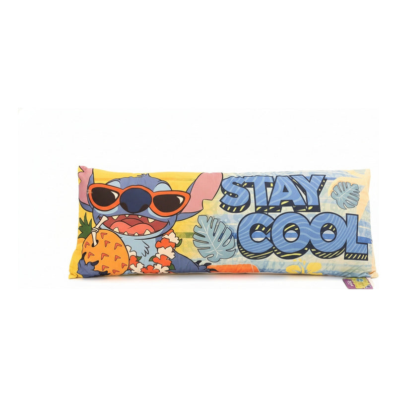Almohada Providencia Super Jumbo Stitch Stay Cool Naranja Claro