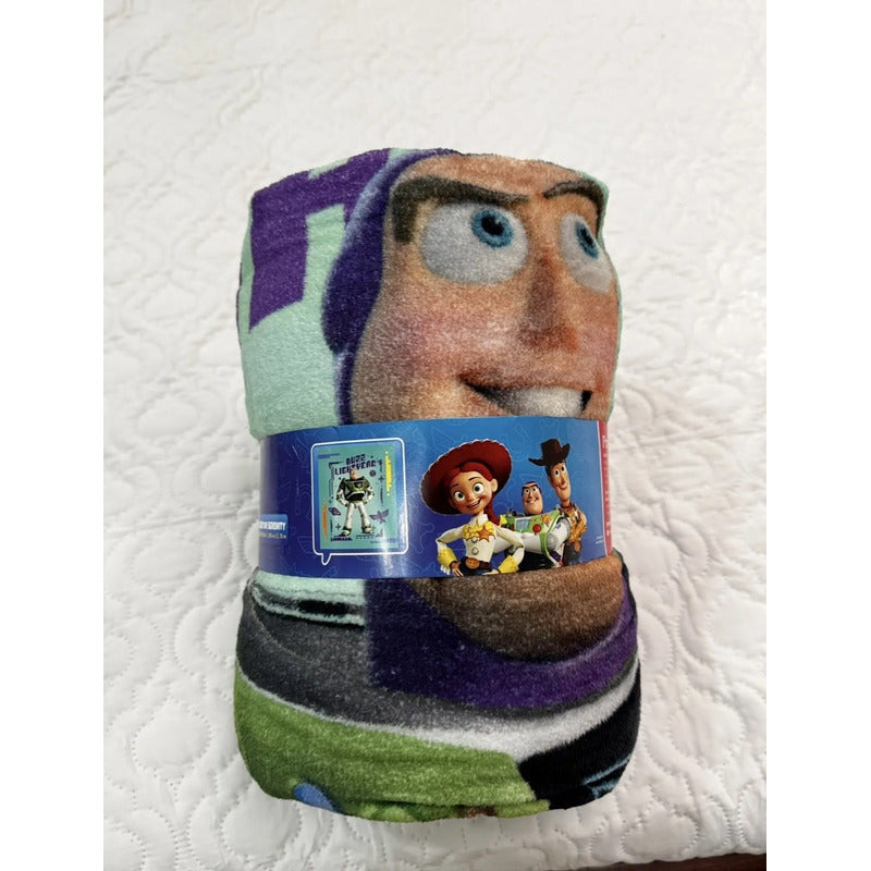 Frazada Providencia Matrimonial Buzz Lightyear- Toy Story 5 Buzz Lightyear Toy Story 5 670 G Turquesa