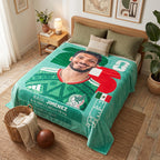 Frazada Providencia Matrimonial Panini Raúl Jiménez Suave Raúl Jiménez 780 G Agua