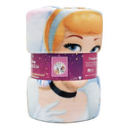 Frazada Providencia Disney Matrimonial Super Calientita Princesas Candy Rosa Claro