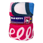Frazada Matrimonial Super Suave Y Calientita Hello Kitty Love Rosa