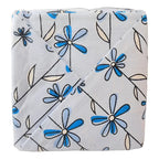 Juego De Sabanas Franela Mariol 100% Algodón Matrimonial Azul Claro