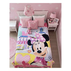 Frazada Providencia Disney Matrimonial Super Calientita Minnie Rosa