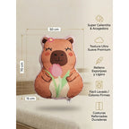 Pack Almohada Super Esponjosas Y Suaves Mazapán Y Capibara Beige