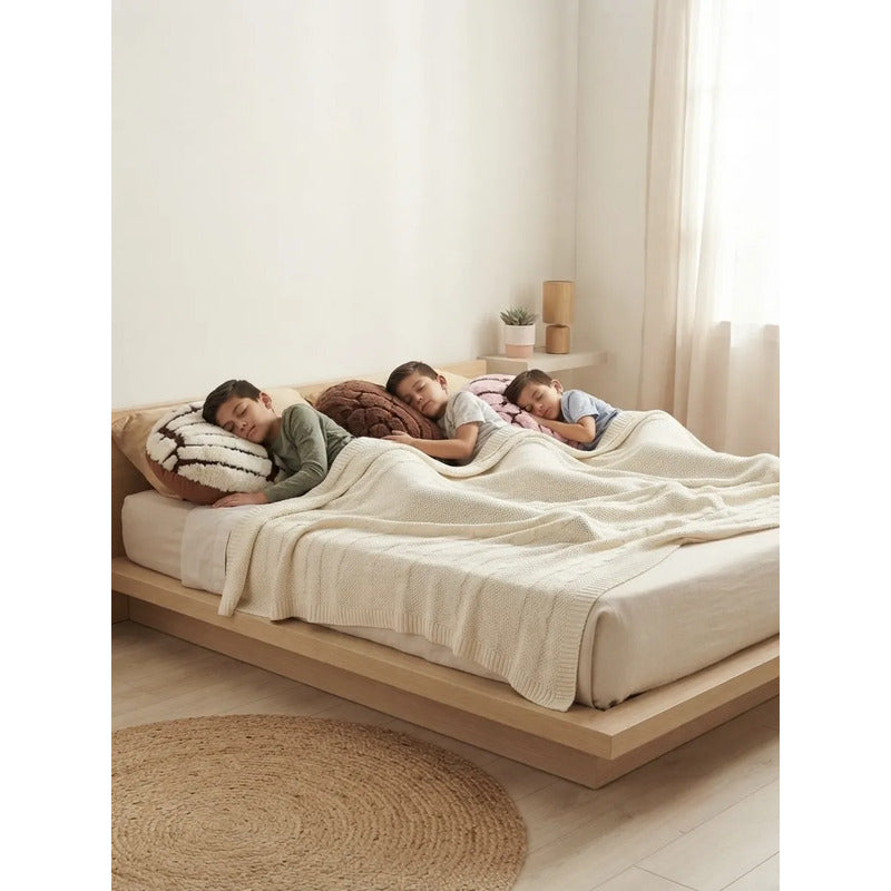Almohada Providencia Jumbo Pack De Conchas Super Esponjosas Chocolate