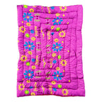 Colchoneta Matrimonial Super Cómoda Reforzada Rosa