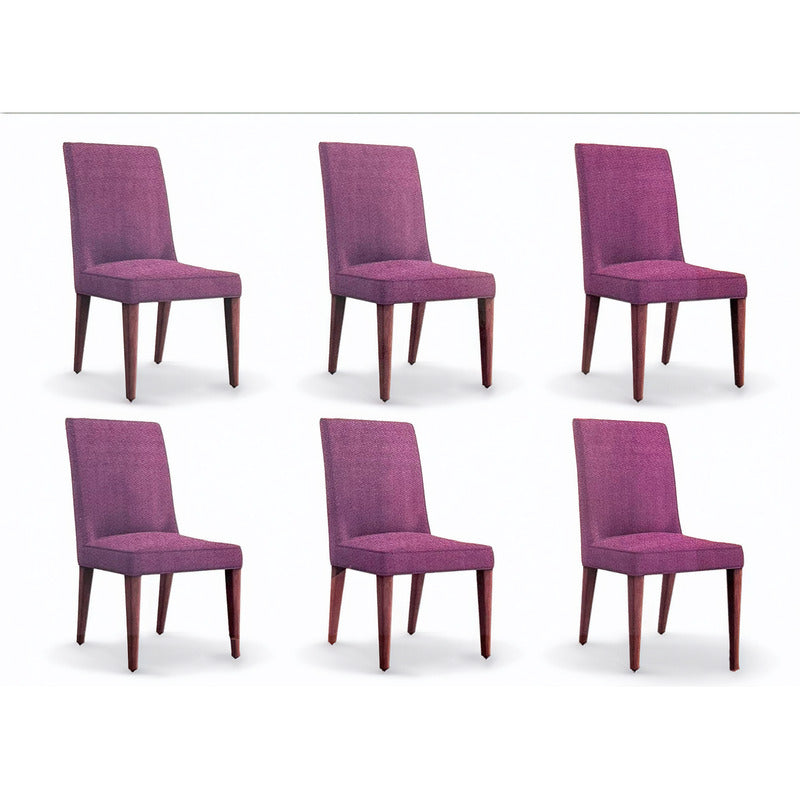 Cubre Sillas Stretch Premium Elástica Para Silla Ajustable Violeta Lila