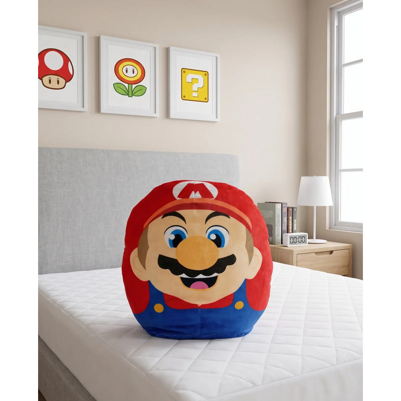 Almohada Providencia Abrazable De Maro Bros Super Suave Rojo