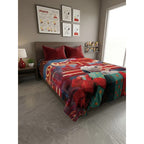 Frazada Matrimonial  Extra Suave Y Calientita Snoopy Regalo Rojo