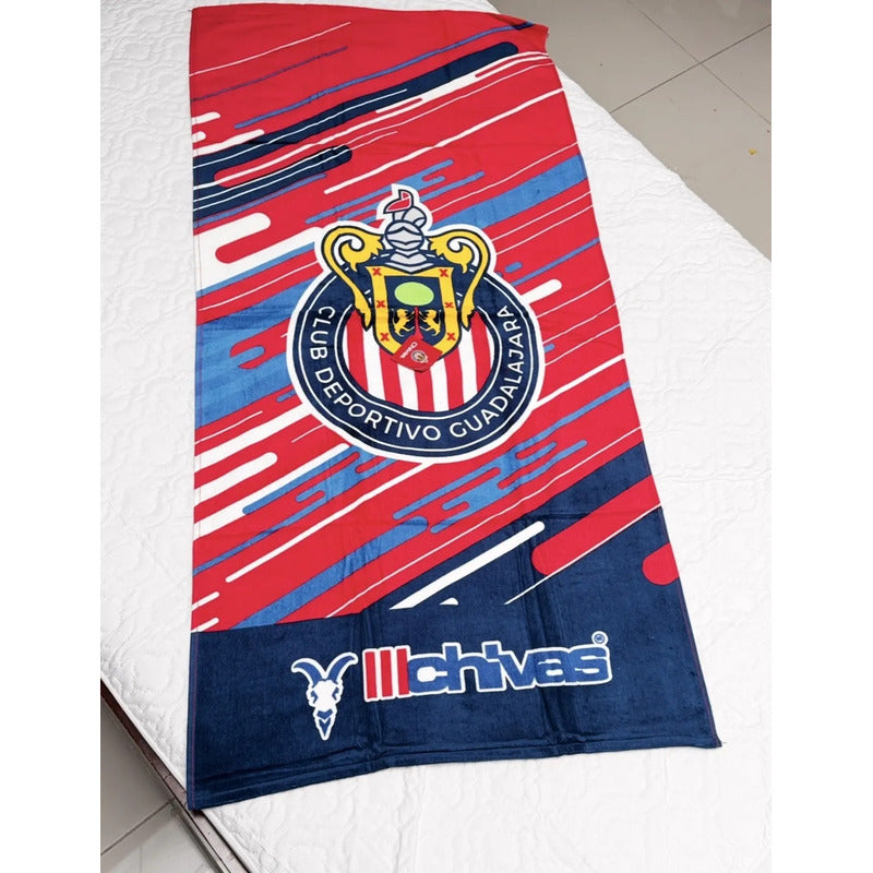 Toalla Providencia 100% Algodón Chivas 74x147 Cm Rojo Chivas