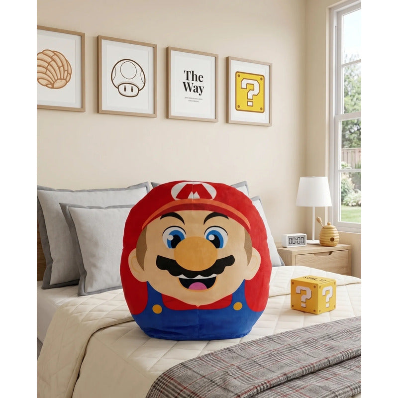Almohada Providencia Abrazable De Maro Bros Super Suave Rojo