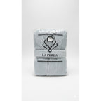 Bata De Baño Leonora Rasurada 100% Algodón Super Absorbente Gris M-l