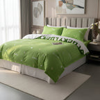 Funda De Edredón Duvet Matrimonial 2 Vistas 100% ALG Premium Verde