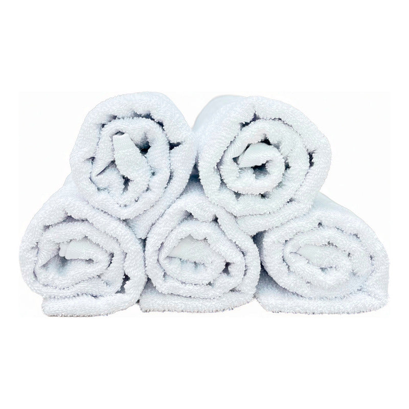 Tallas Blancas De Alta Densidad 100% Algodón Super Suave Blanco Manos