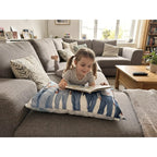 Almohada Providencia De Bts Super Suave Y Esponjosa Azul Claro