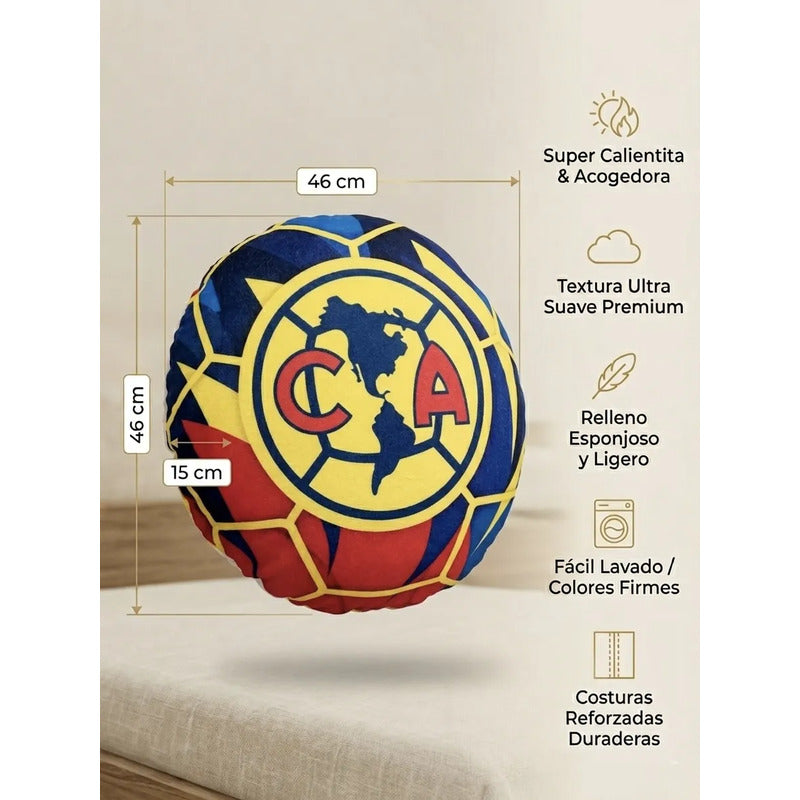 Pack De 3 Almohadas Providencia America Super Suave Amarillo