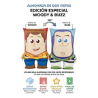 Almohada Providencia Toy Story Buzz Lightyear Y Woody Suave Nude